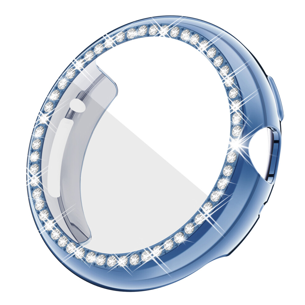 Watch Cover Silicone Case Scratchproof Full Coverage Housing Protector Bumper Shellcoast Blue 7696120857254