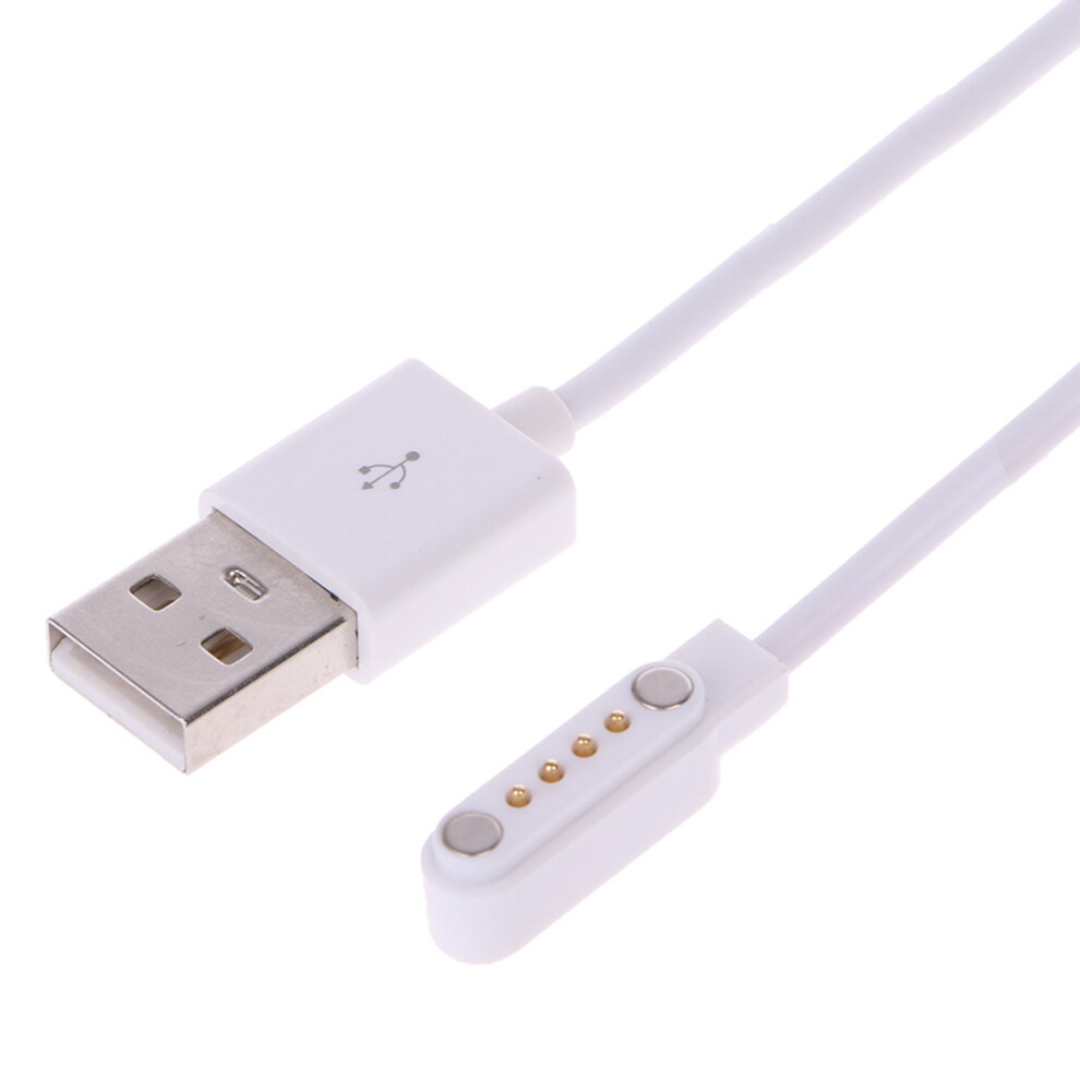 Usb Charging Cable Dock Holder Magnetic Power Cord Stand Bracket Suitable For Kw88 Kw18 Gt88white 7696120856684