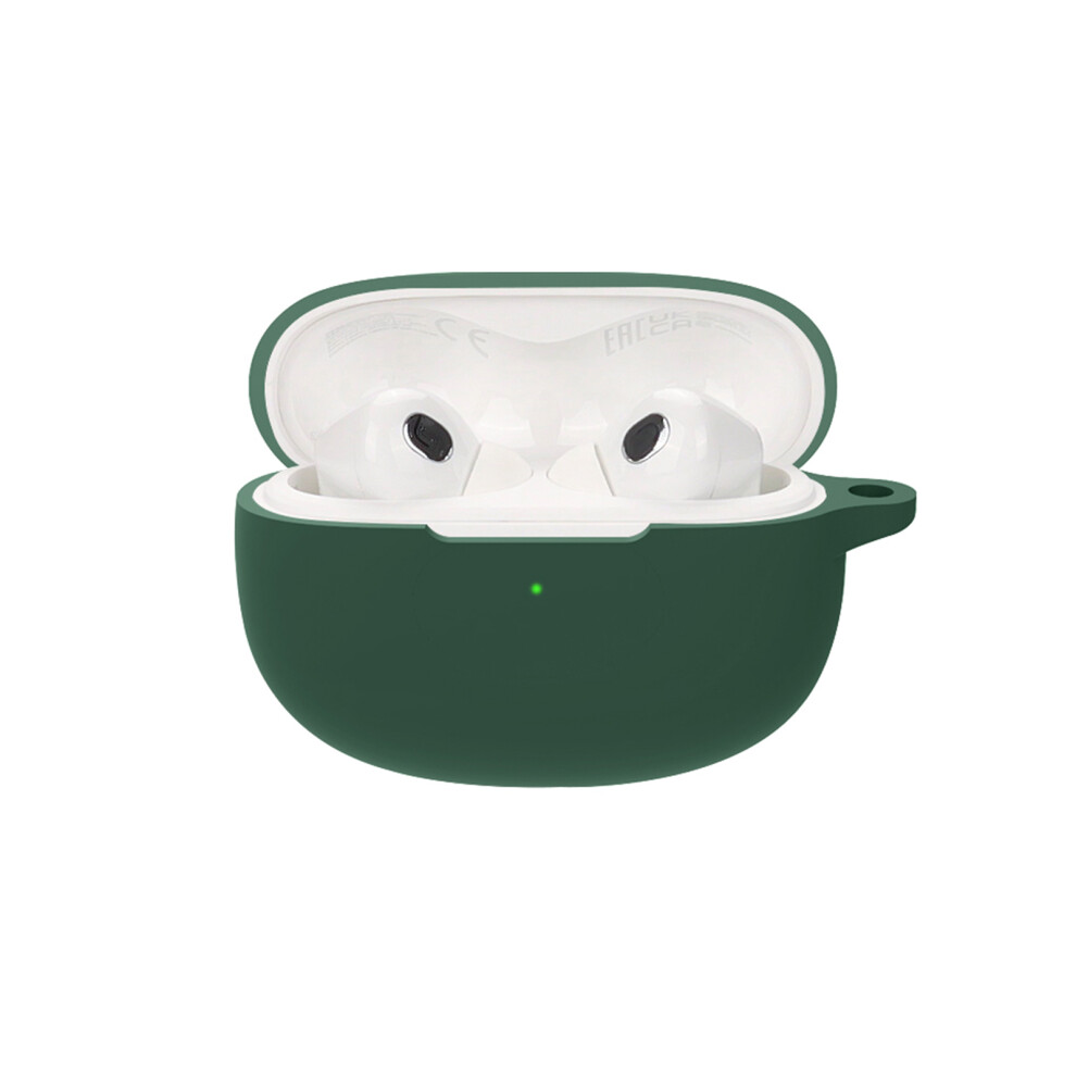 Soft Silicone Carrying For Case Shockproof Compatible For Buds For Headphone Washable Charging Box Sleedark Green 7696120856035