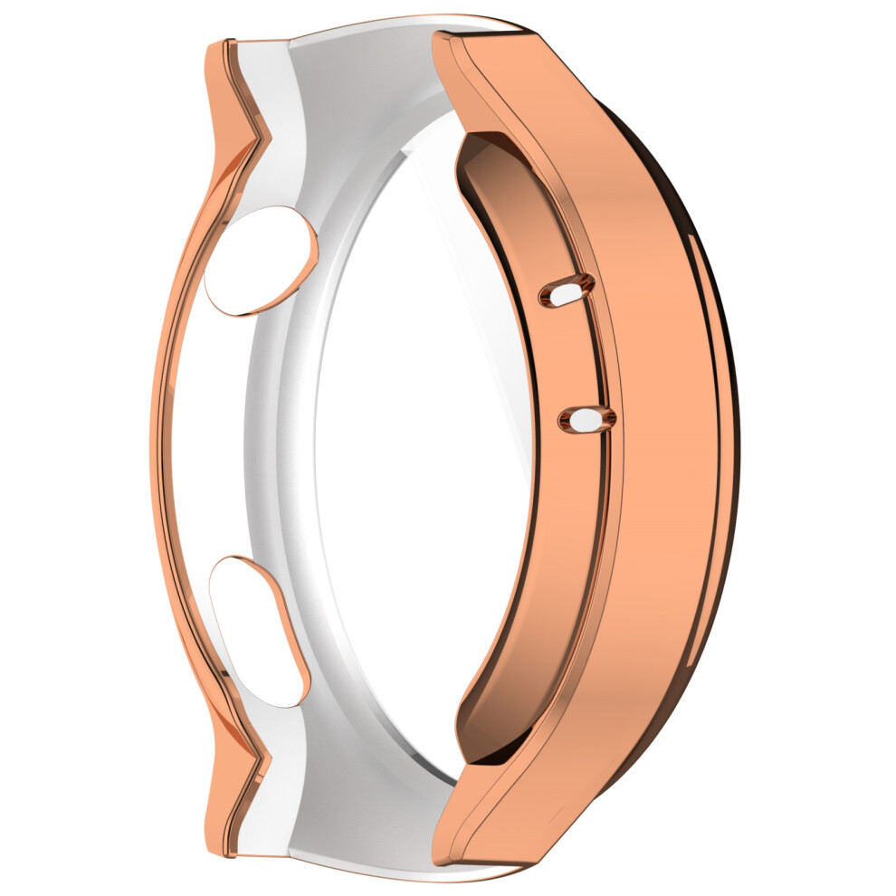 Covers Shockproof Housing Smartwatch Case For Watch 4 Full Coverage Bumper Case Scratchproof Watch Shellrose Gold 7696140850174