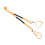 Ski Harness Orange Nylon D Hook Design Hook and 4