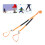 Ski Harness Orange Nylon D Hook Design Hook and 12