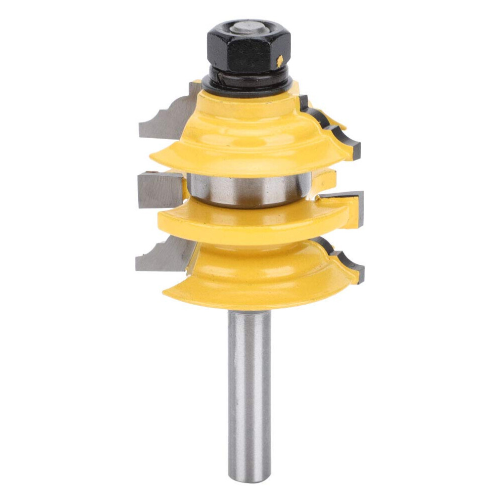 Shank Router Bit, Shank Rabbet Router Bit, Shank West Joint Router Bit, Carbide Tipped Rabbeting Router Bit For Wooden Door And Window, Cabinet Door 6493810857867
