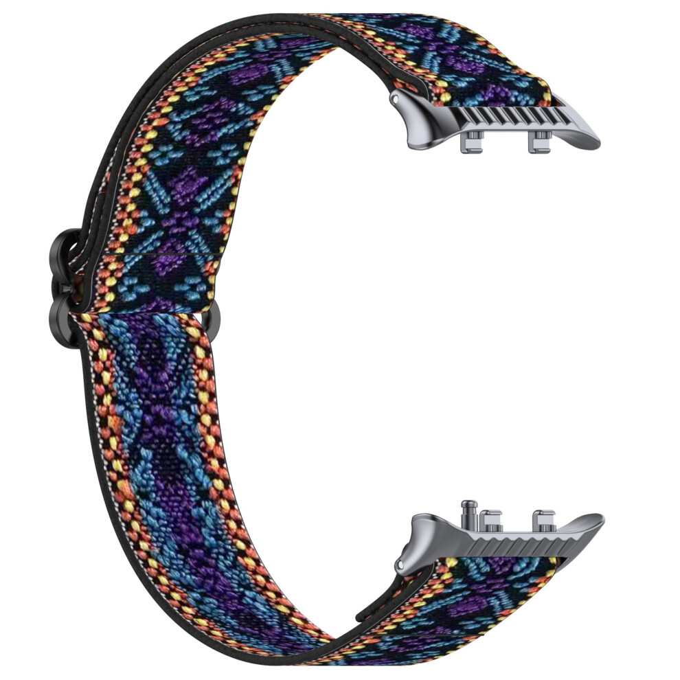 Braided Nylon Straps Compatible For Hwd2 Breathable Adjustable Replacement Spare Watch Bandblue And 7696140849772