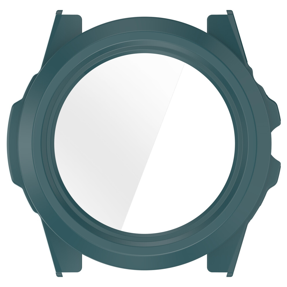 Reinforced Protective Covers Case For Smartwatch With Toughened Glass Integrated Screen Guard Shockproofgreen 7696140849215