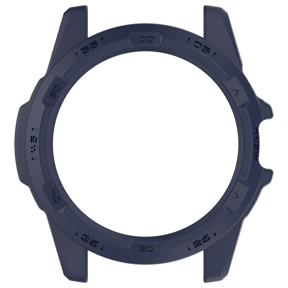 Smartwatch Covers Pc Case Scratchproof Housing Hollow Watch Protector Case Housing Frame Bumper Shellblue 7696140849185
