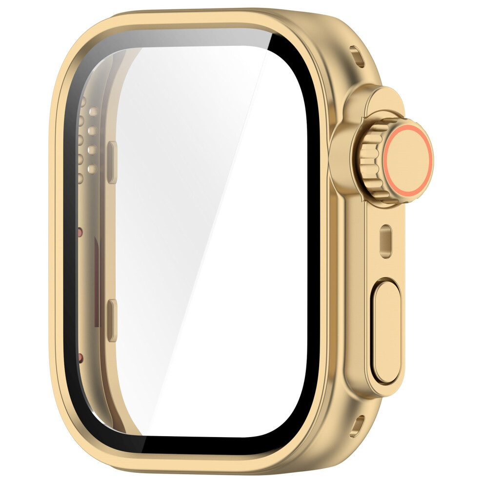 Toughened Glass Screen Protector Integrated Full Coverage Antiscratch Shell Watch Housing Sleeve Guard For Watch Fit 4Gold 7696140849116