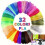 PLA Filament 3m × 32 Colours (96m / 315ft Total)  1.75mm 1