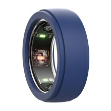 Food-grade Silicone Case Protective Cover Protectors Rings Sleeve for Rings Multiple ColorDark blue S