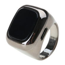 Lightweight Finger Counter with Large OLED Display 4-Channel Multifunctional Gray 22mm