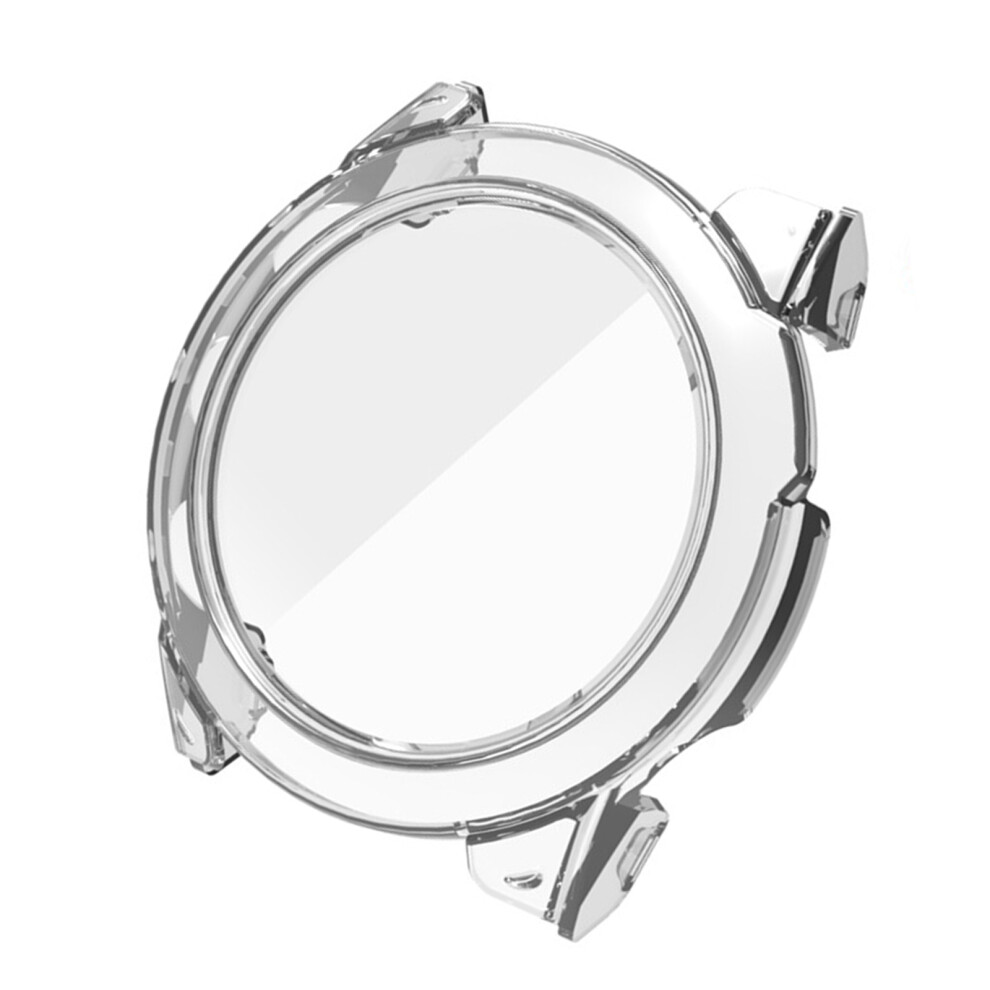Integrated Pc Glass Full Coverage Screen Protector Defense Hard Sleeve Case Scratch Resistant For 47Mm Smartwatch Usersclear 7696130862477