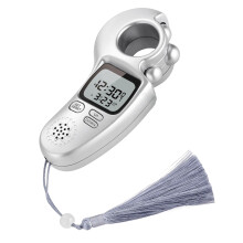 Portable Digital Counter Featuring Time Display & Multiple High Precise Counting Model Suitable For Fitness EnthusiastsSilver