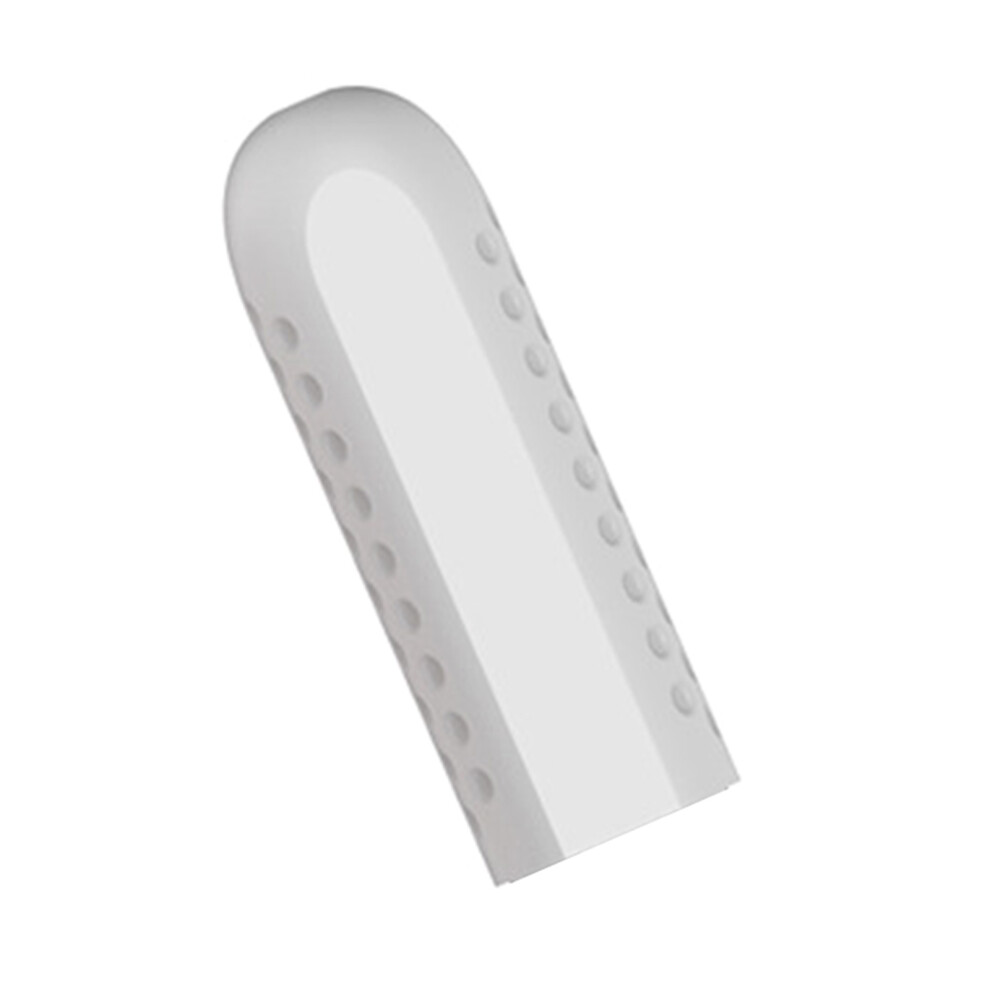 Ergonomic Scratch Resistant Silicone Sleeve For Pencil Styluses Nibs Protector Covers Touch Pen Soft Grip Holder Housingpearl White 7696130865690