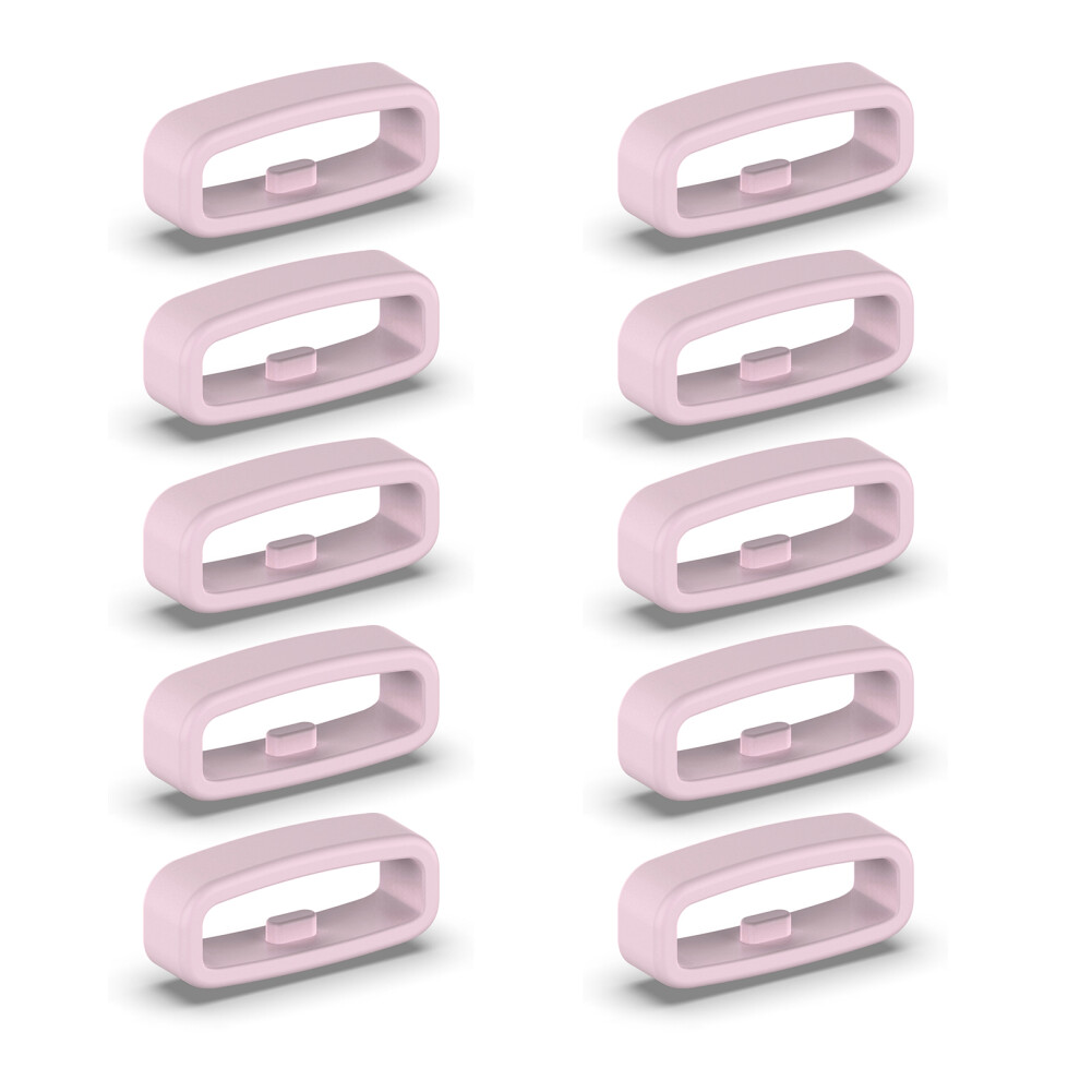 10Pcs Silicone Fastener 18Mm / 20Mm / 22Mm Wristband Keeper Smartwatch Straps Retainer Holder Replacement Accessory 7696140853304
