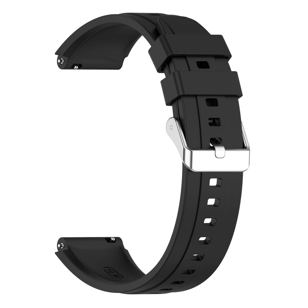 Soft Strap For Watch Gt4 41Mm/46Mm Women Men, Soft Silicone Sports Belt Replacement Strapblack 7696140852819