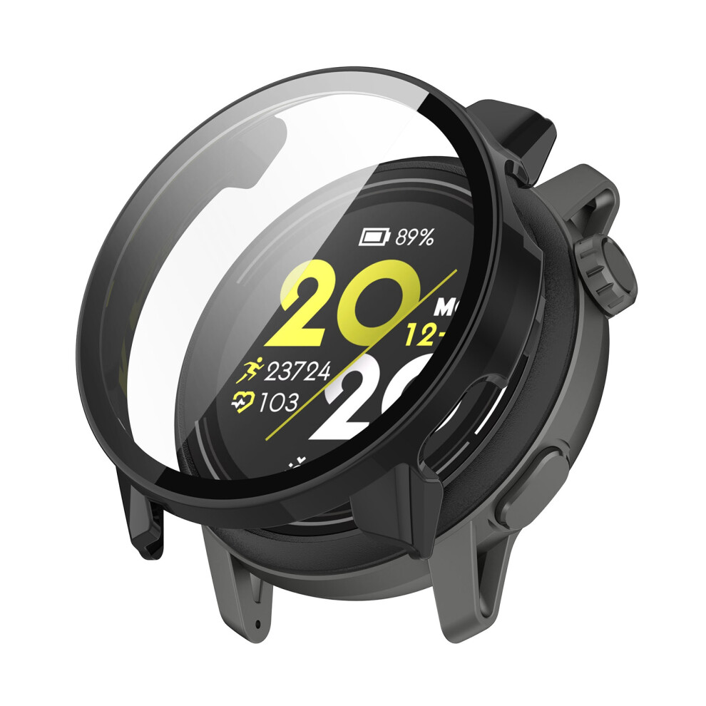 Full Coverage Protective Case Protector For 3 Smartwatch And Stylish Intelligent Watch Bumpers Coverblack 7696140852772