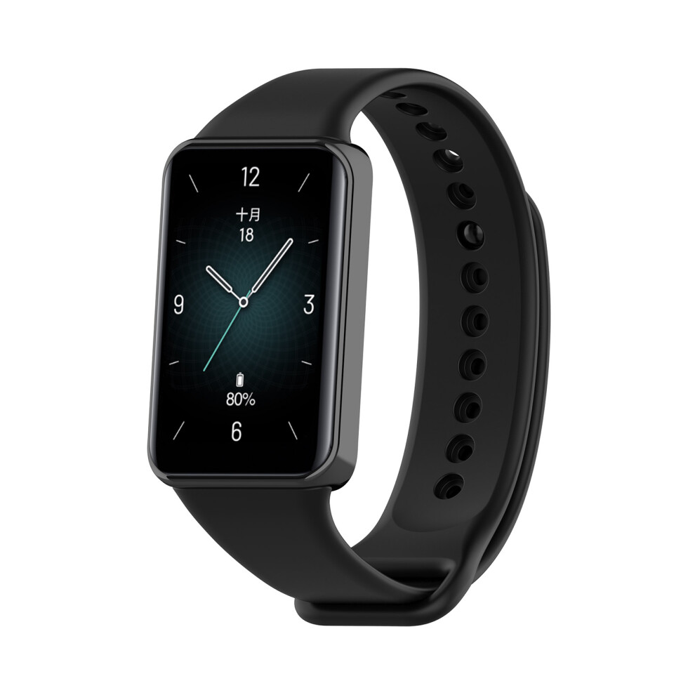 Adjust Silicone Watchband Straps For Band 9 Smartwatches Watch Bands Waterproof Wriststrap Replacementblack 7696140852505