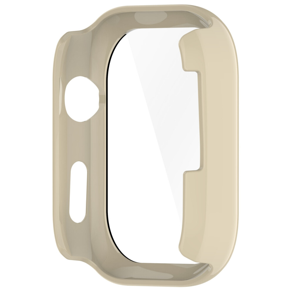 Scratch Proof Protective Covers For Smartwatch With Integrated Screen Guard Shockproof Prevents Damage Pc Glasswhite 7696140851188