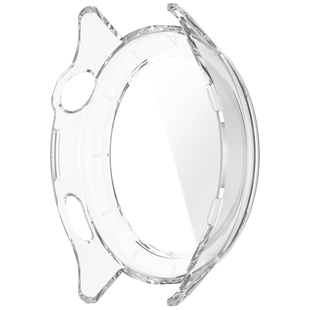 Protective Covers Case For Watch Smartwatch With Pc Glass Integrated Screen Guard Shockproof Easy Installationclear 7696140851126