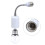 Ceramic E27 Lamp Holder Extension Socket 50CM 2