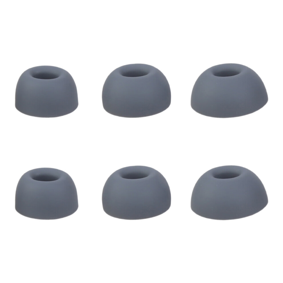6Pcs Silicone Ear Tips 6I Bk 7751660323833