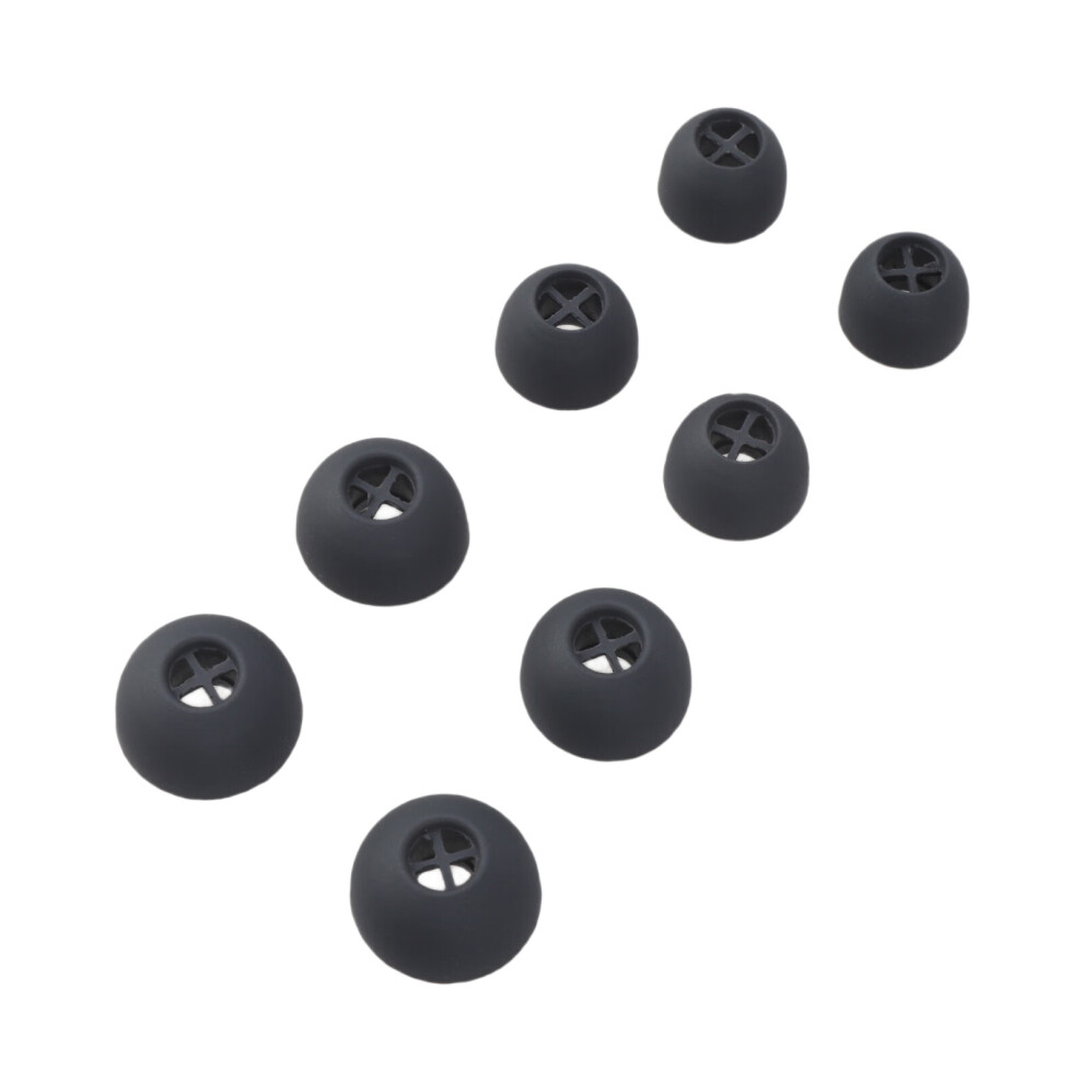 Silicone Ear Tips 3 Wireless Bk 7751660323864