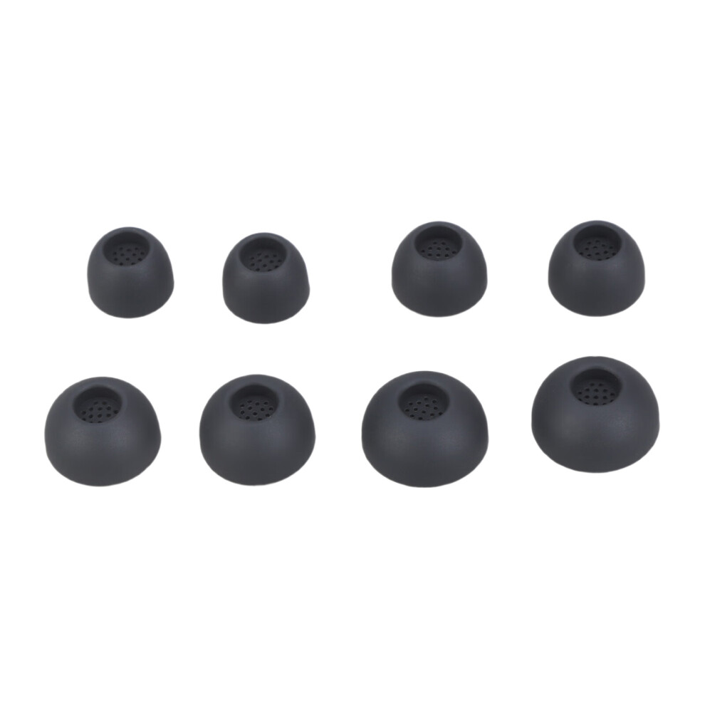 Silicone Ear Tips 4 Wireless Bk 7751660323888