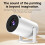 Wireless WiFi Projector Portable Type C 7