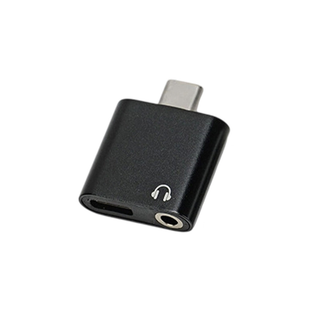 Double Port Usb C To 3.5Mm Bk 7751660328876