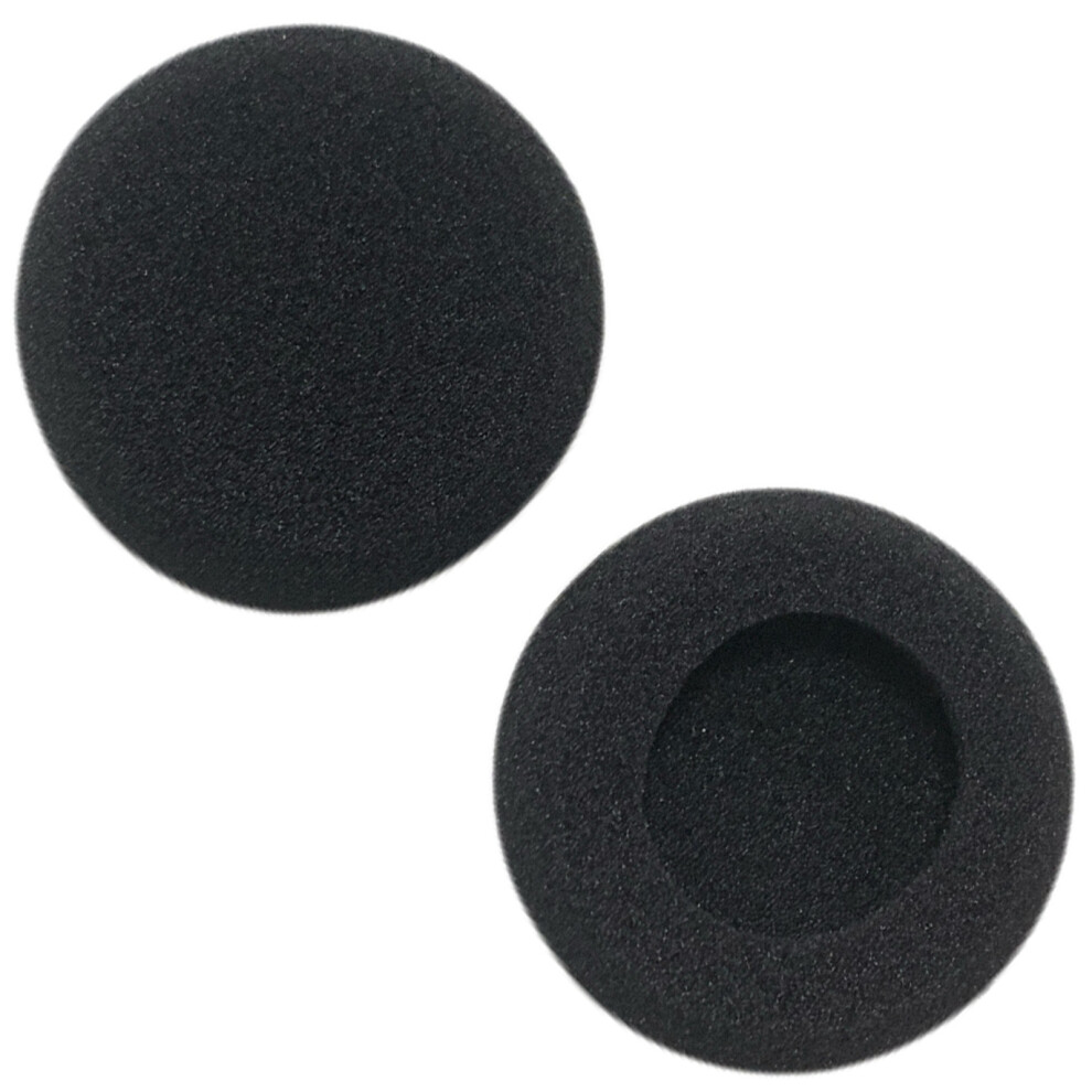 50Mm Foam Headphones Replacement Earbud Ear Bk 7751660329149