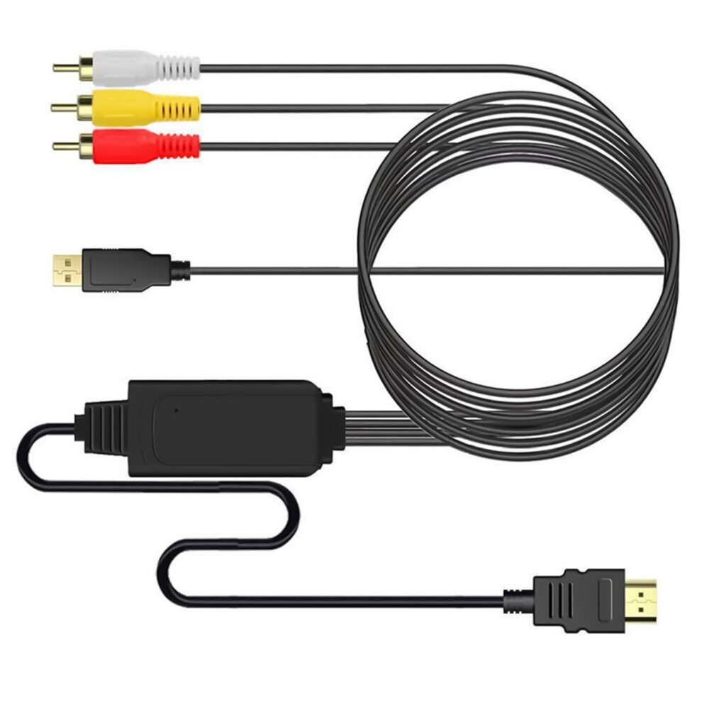 Hdtv Converter 1080P Adapters With Usb 7751660328654