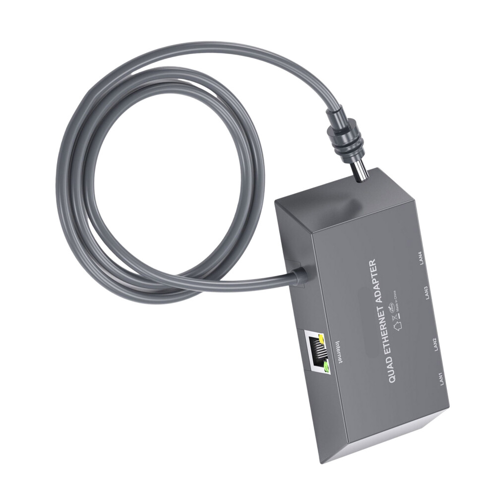 4 Port Gigabit Ethernet Splitter Adapter 7751660332330