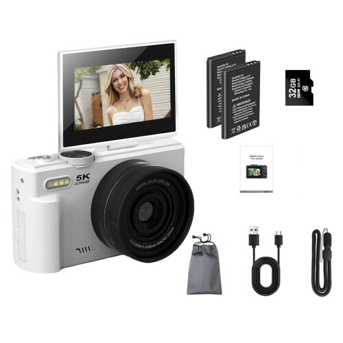 5K 75MP Digital Camera With 3Inch BK 2