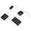 Solid LR14 C Battery Case Holder 4 6