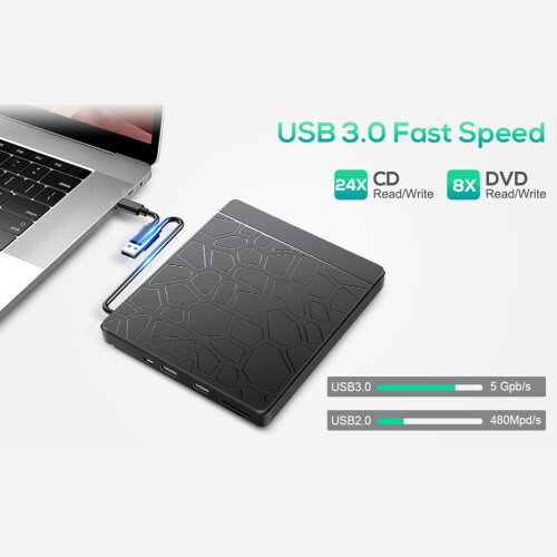 Slimly External Disc Drive BurnerS with 1