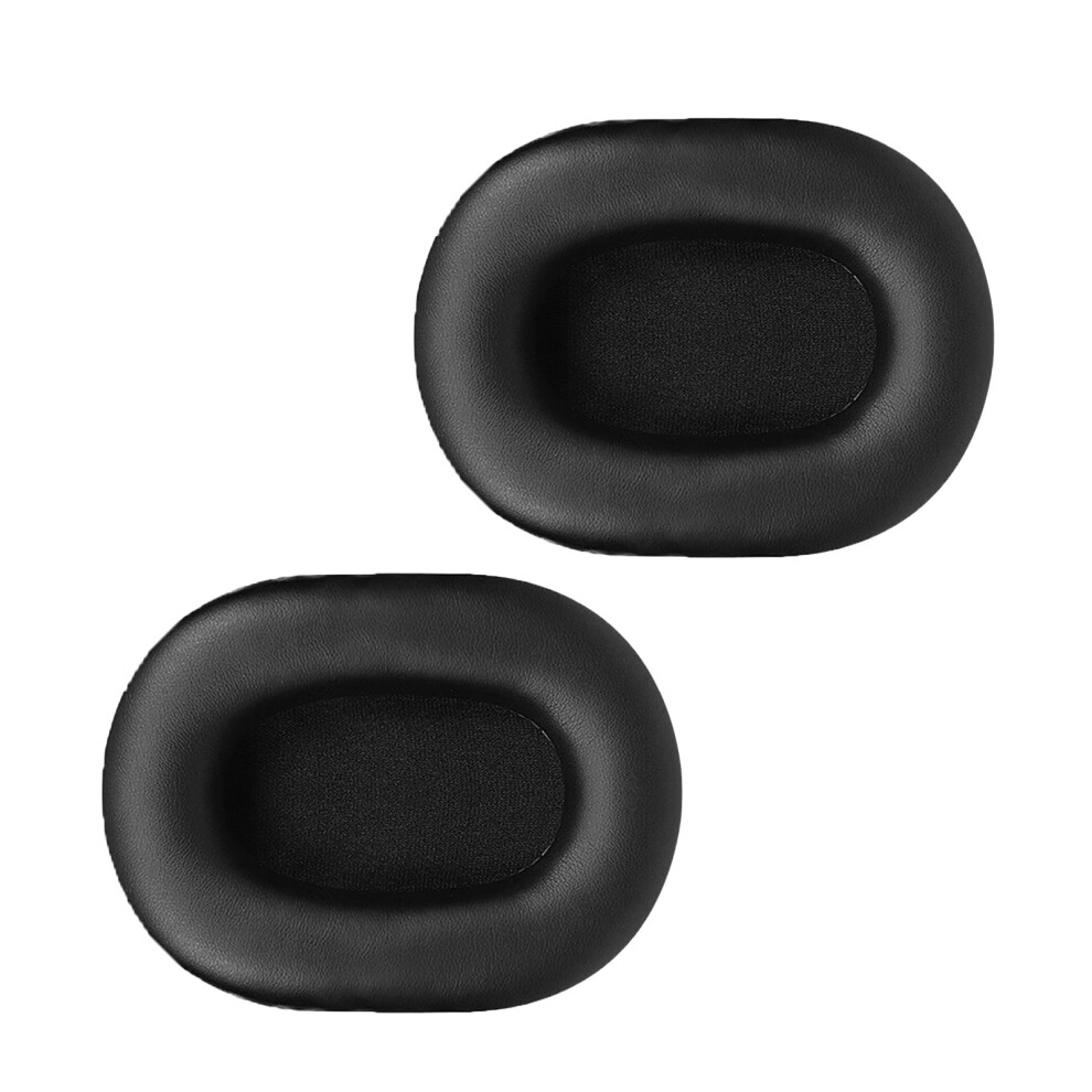 1Pair Ear Pad Replacement Protein Leather Bk 7751680327637