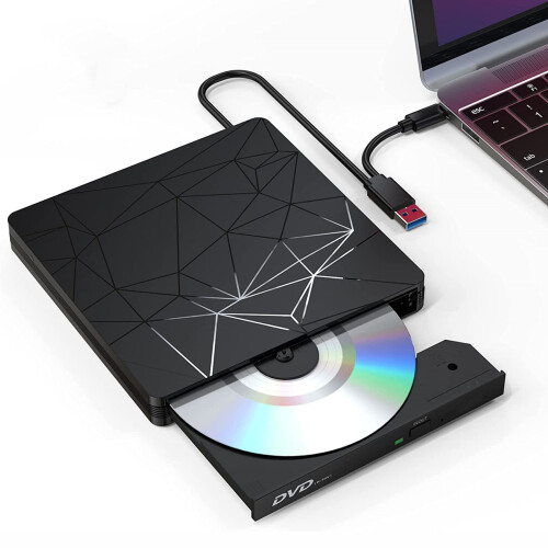 Portable External Disc Reader Drive USB3.0 A 1