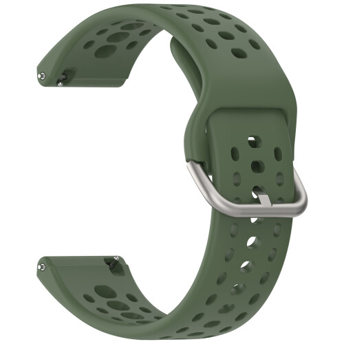 Comfortable Silicone Accessory Band Not Scratch-Dark green