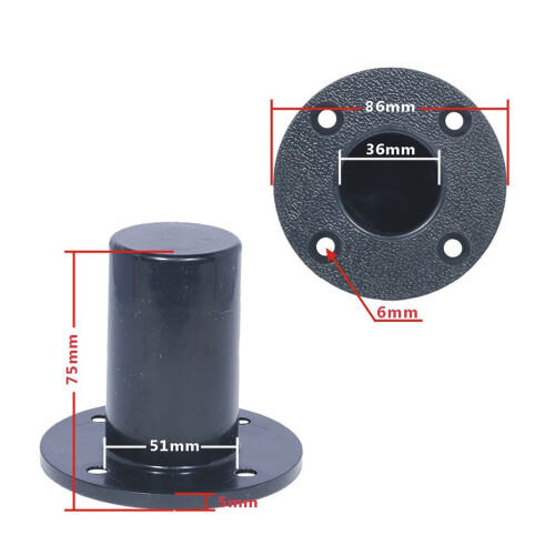 Speakers Stand Top Hats Black Metal E 2