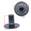 Speakers Stand Top Hats Black Metal C 6