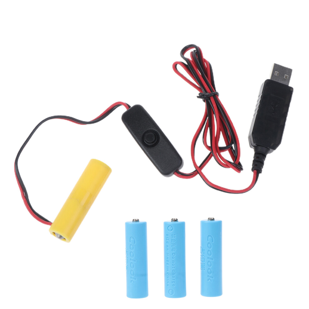 Usb To For Cable For Aa Battery, 7730001233352