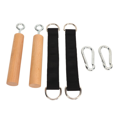 Wooden Pull Up Grips Comfortable Handles Build 2