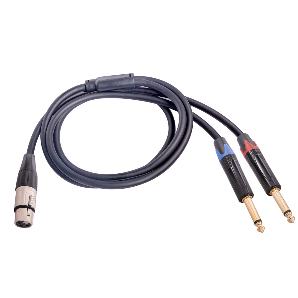 Female To 1/4 Inch Y Splitter Cable,Female 7730001234083
