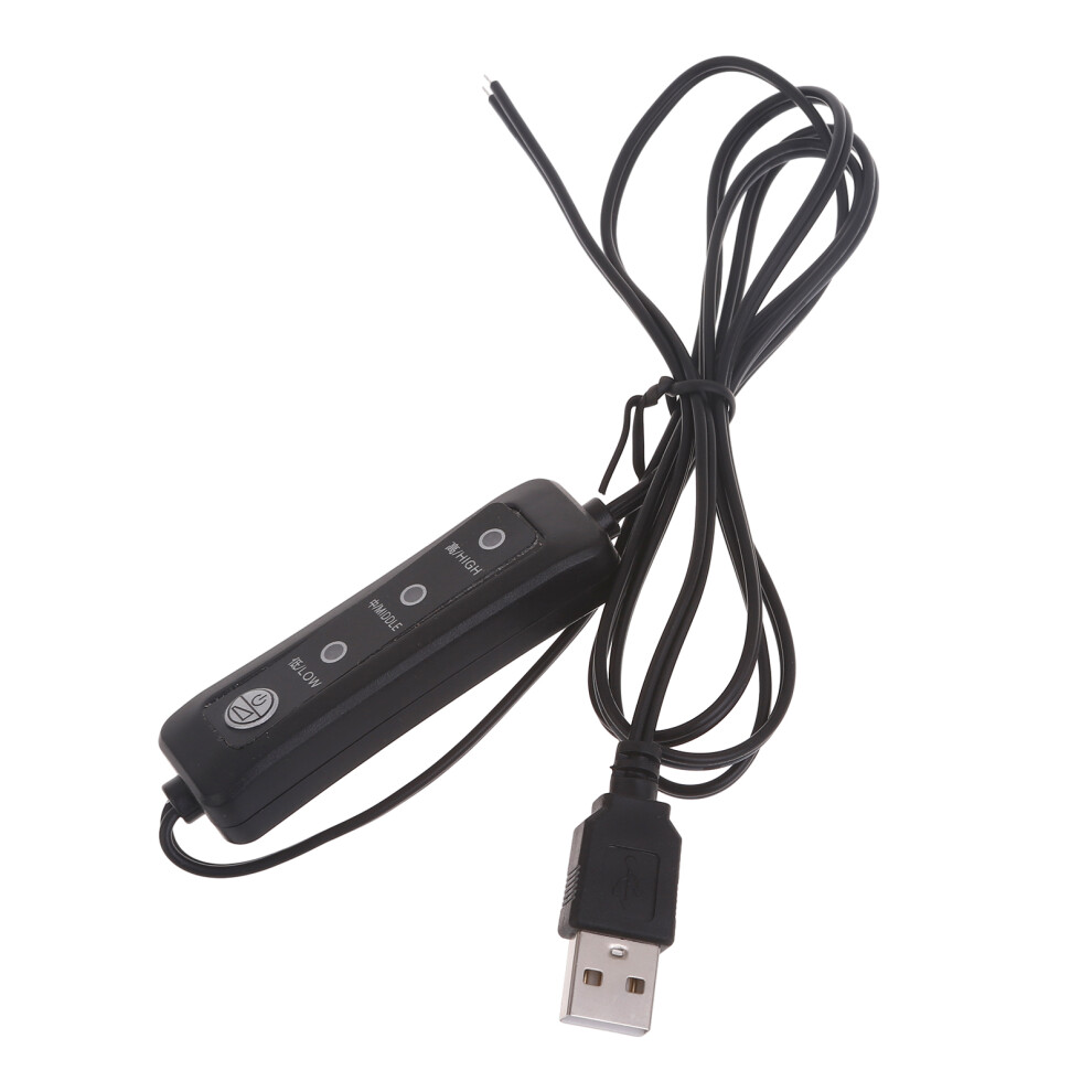 1Pc 5V Usb Extension Cable With Red 7730001234786