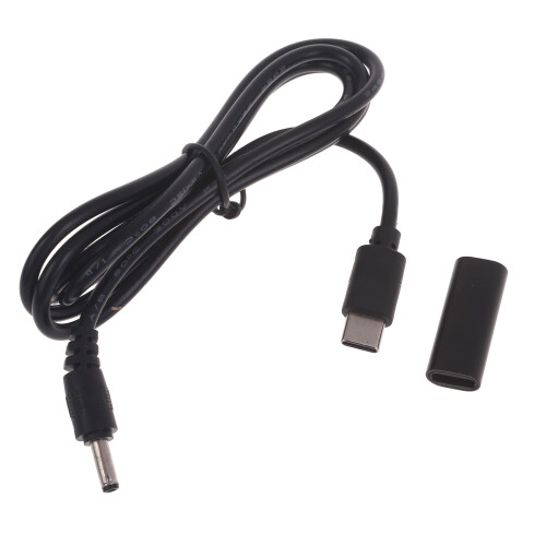 12V Type C Male to 3.5x1.35mm Power