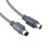 Black Shielded /2 Cable Shielded 6Pin Male  12V 3