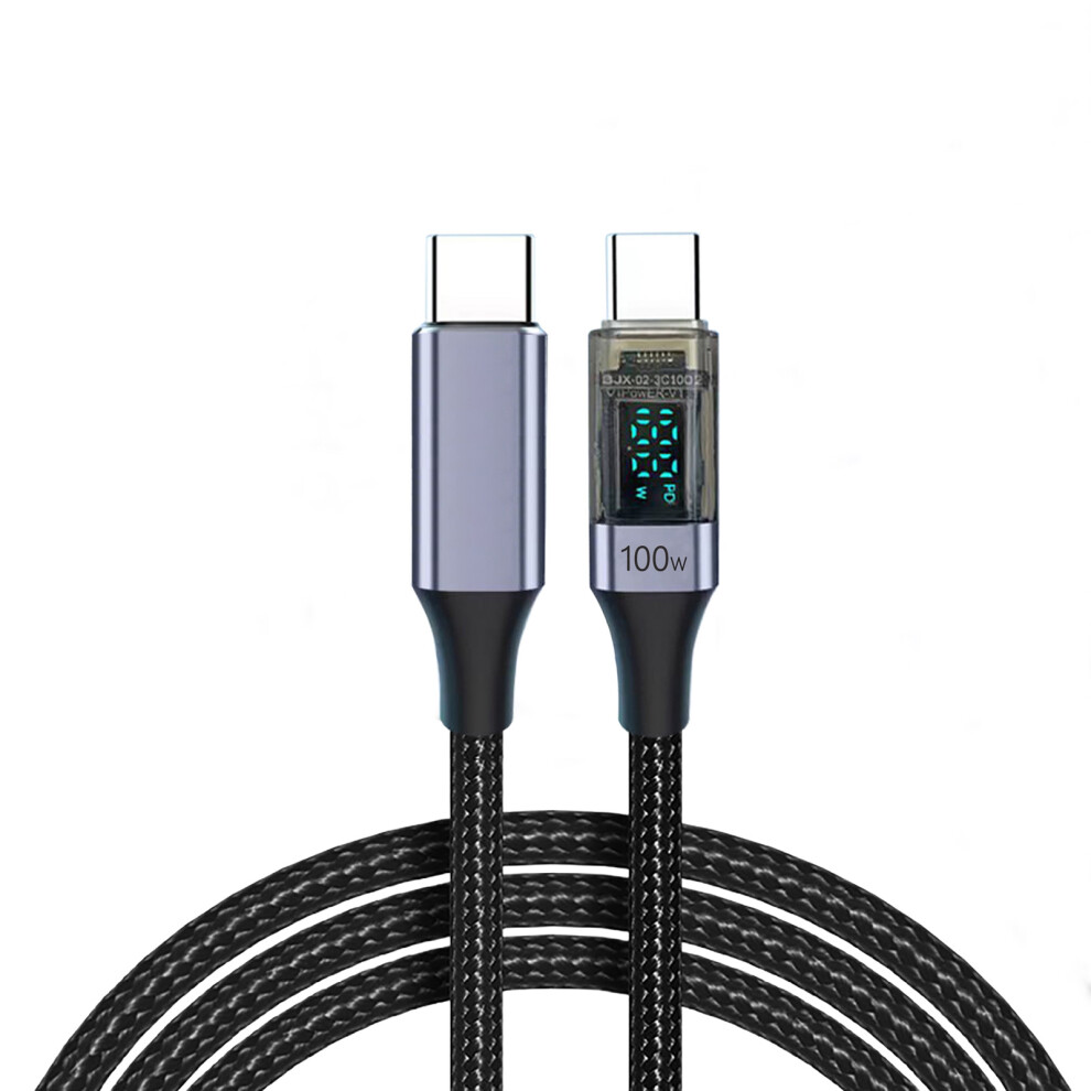 Usb C To Usb C Cable 100W 0.5M Green 7730001238548