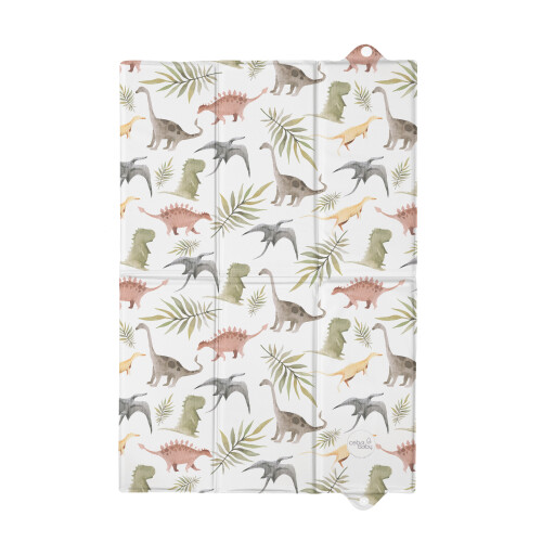 Foldable & Portable Baby Changing Mat 40x60cm Colourful Dinosaurs