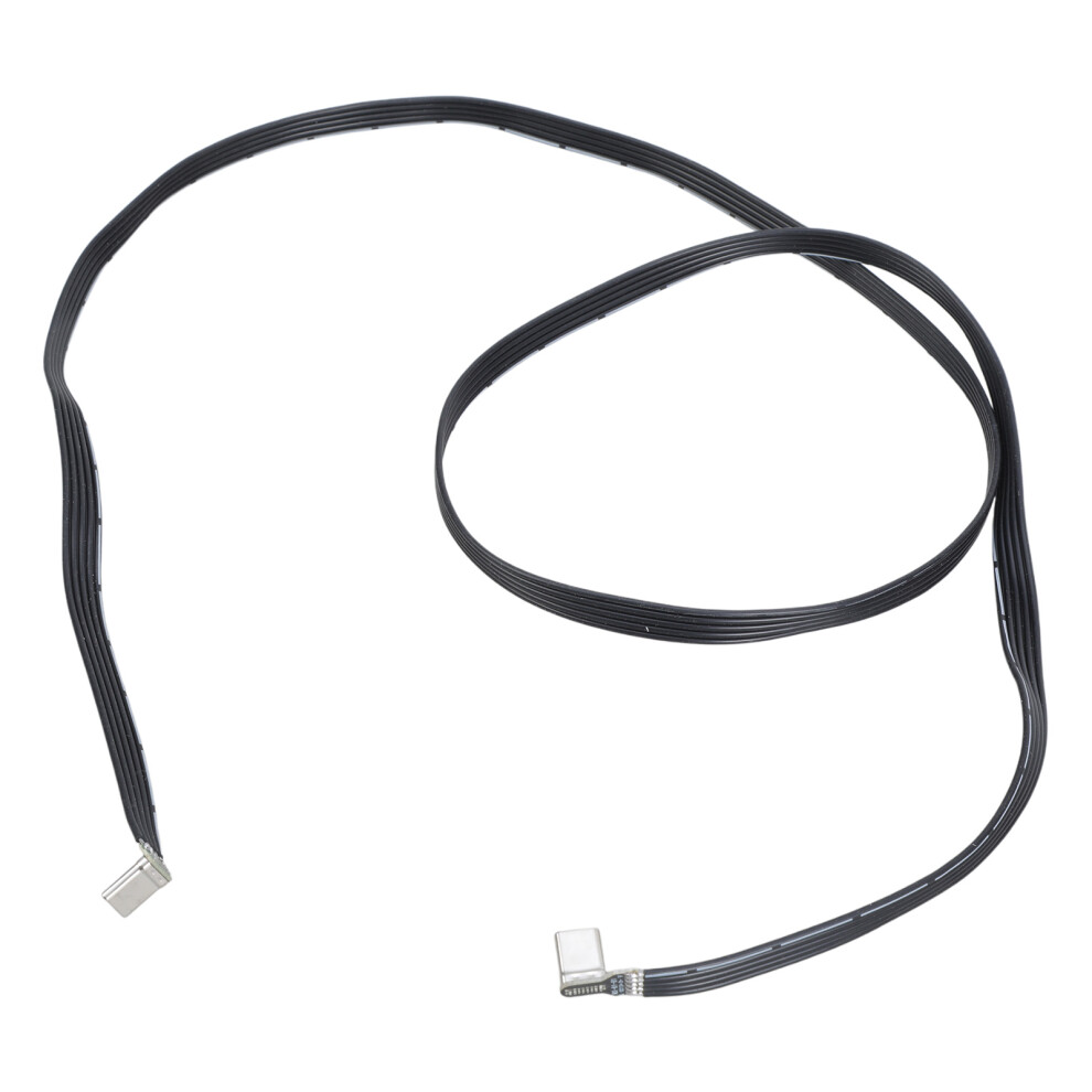 Flexible Flat Silicone Usb C To Usb 1.5M Bend Left And Right 7730001239941