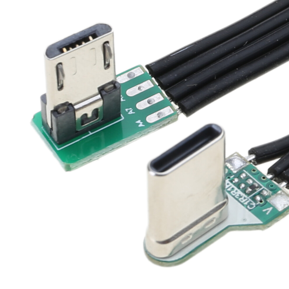 Usb C To Usb 5Pin Cable Angled 10Cm Down 7730001225388